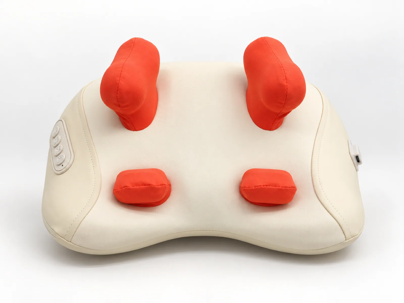 JMZ-706H Cordless 4-Point Heated Neck Massage Pillow actual product sample